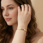 Brick Couple Titanium Steel Bracelet Female