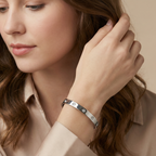 Brick Couple Titanium Steel Bracelet Female