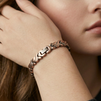 Bronze Magnet Bracelet Retro Fashion Three Rows Full Magnet Detachable Couple Bracelet