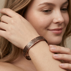Bronze Magnet Bracelet Retro Fashion Three Rows Full Magnet Detachable Couple Bracelet