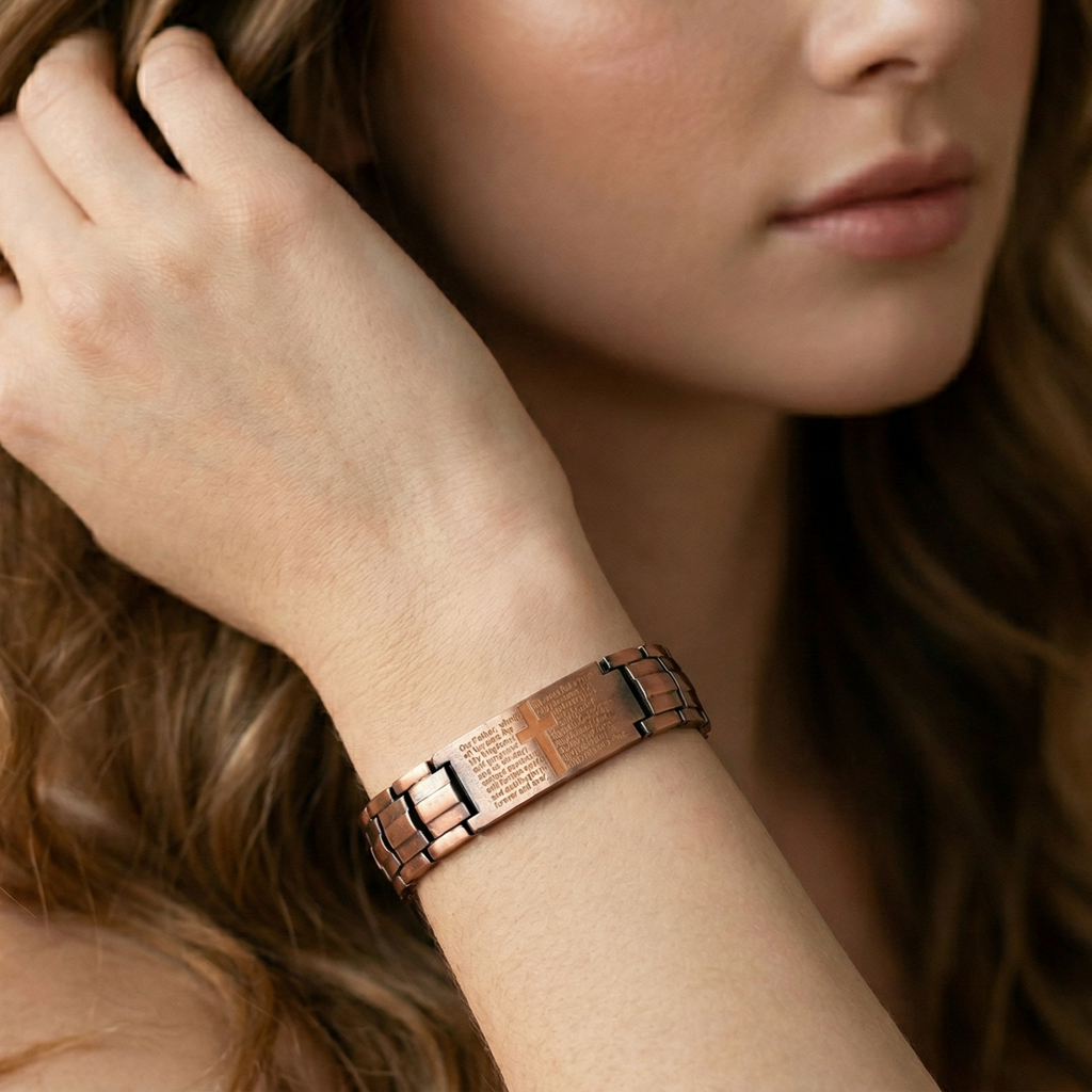 Bronze Magnet Bracelet Retro Fashion Three Rows Full Magnet Detachable Couple Bracelet