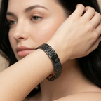 Bronze Magnet Bracelet Retro Fashion Three Rows Full Magnet Detachable Couple Bracelet