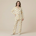 Women's Winter Thick Loose Air Cotton Pajamas Suit