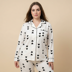 Small Love Home Wear Large Size Plus-sized Two Pieces
