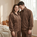 Thickened Flannel Household Clothes Warm Suit