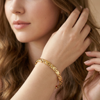 Stainless steel pure titanium magnet bracelet