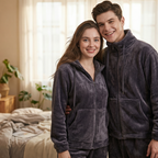 Thickened Flannel Household Clothes Warm Suit