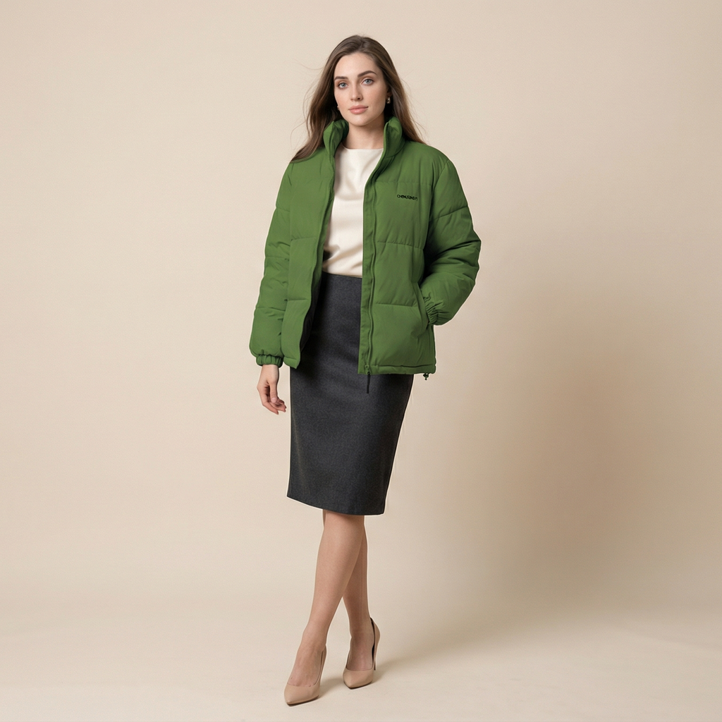 Winter Coat Women Casual Windproof Down Cotton Coat Warm Thickened Jacket Solid Outwear All-match Loose Tops Clothing