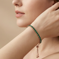 Strobe Tennis Full-Diamond Bracelet Niche Design With A Luxe High-End Vibe