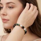 Bohemian Rainbow Stone Tiger Eye Crystal Bracelet