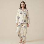 Women's Winter Thick Loose Air Cotton Pajamas Suit