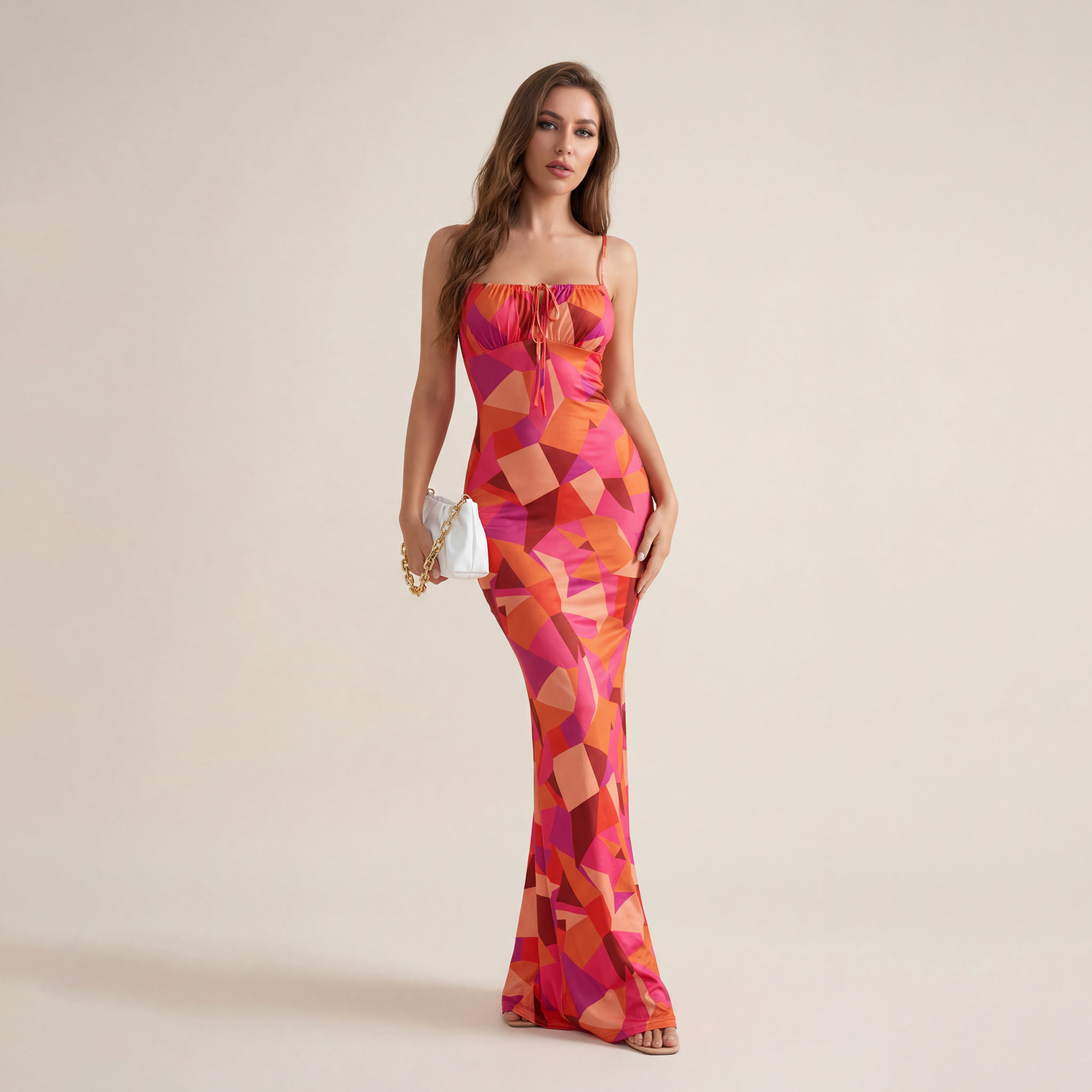 Slim Fit Sheath Casual Dress