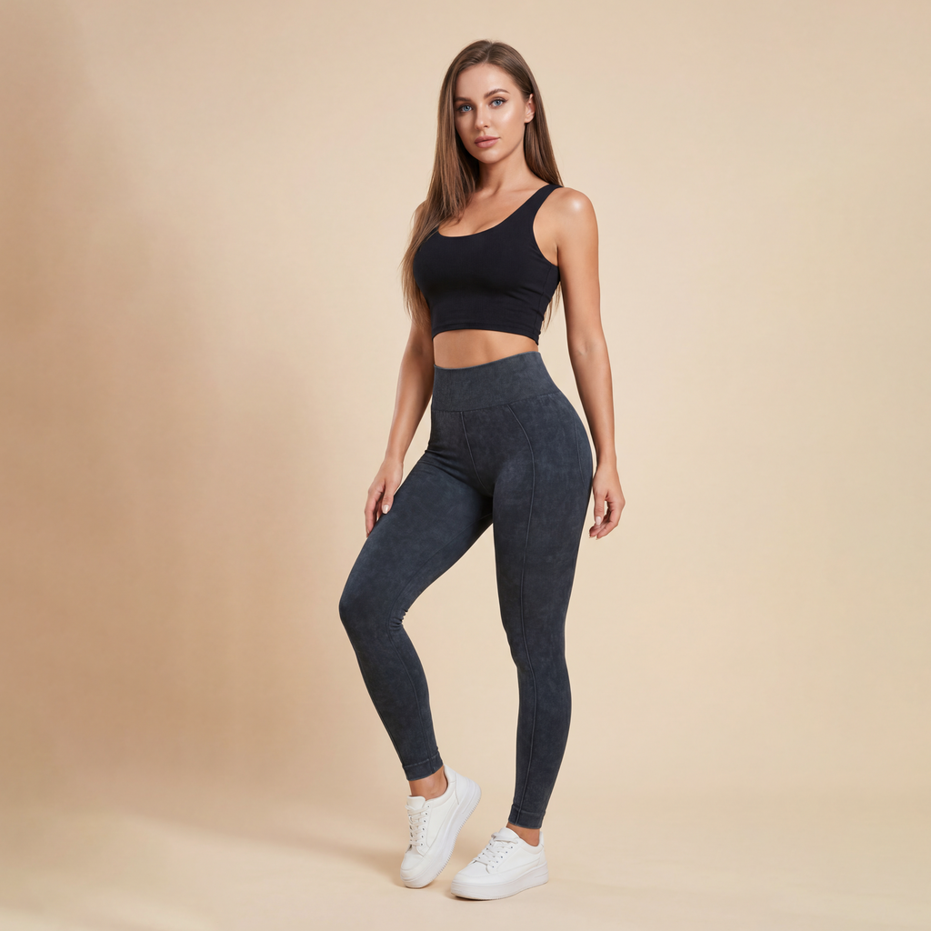 Seamless Yoga High Waist Belly Contracting Sports Tights Leggings