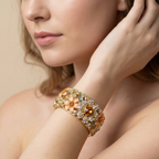 Womens Diamond-encrusted Full-circle Bracelet