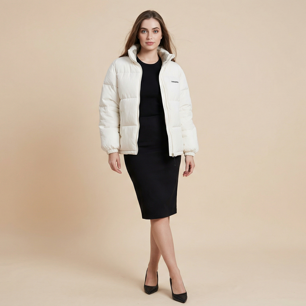 Winter Coat Women Casual Windproof Down Cotton Coat Warm Thickened Jacket Solid Outwear All-match Loose Tops Clothing