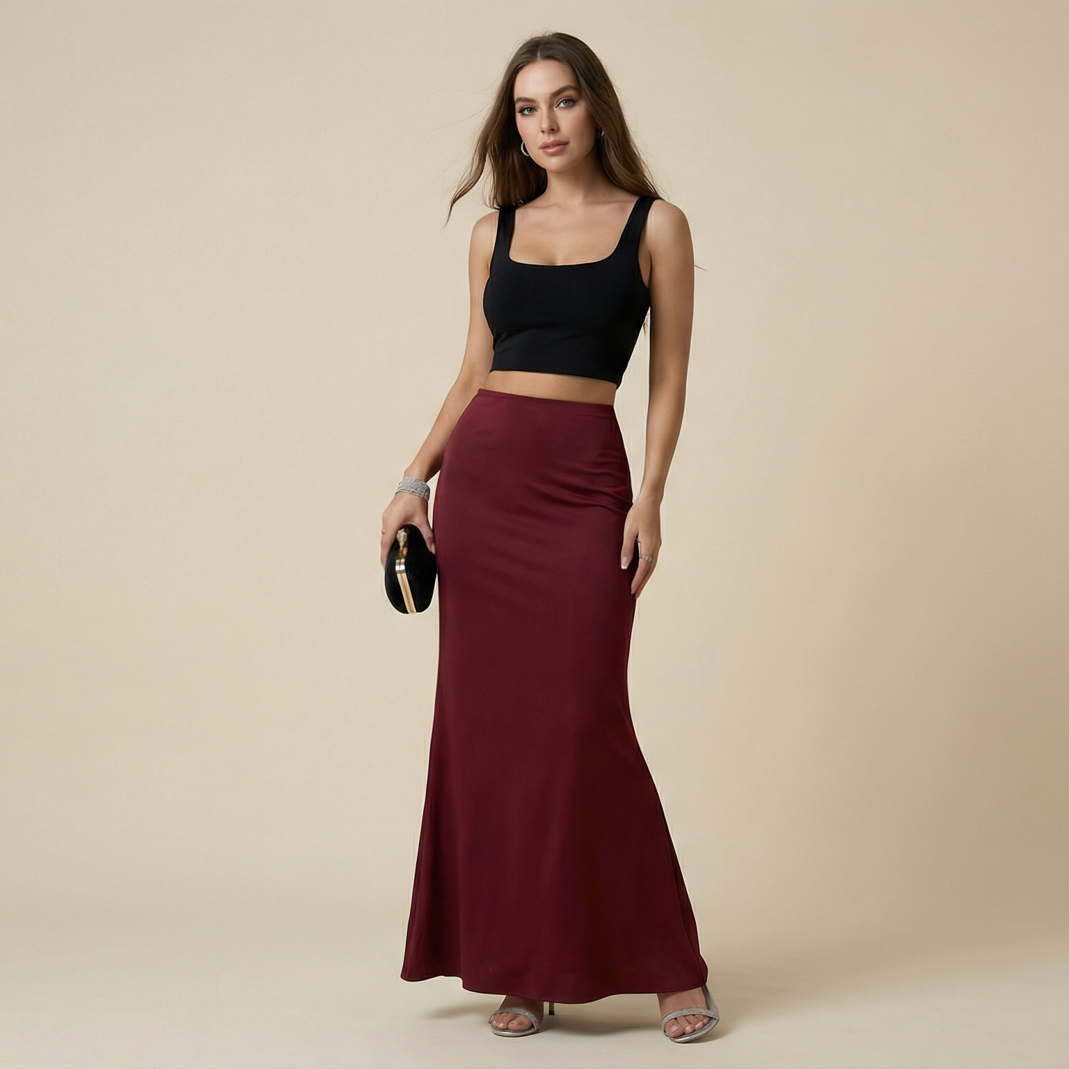 Long Dresses In European And American Styles